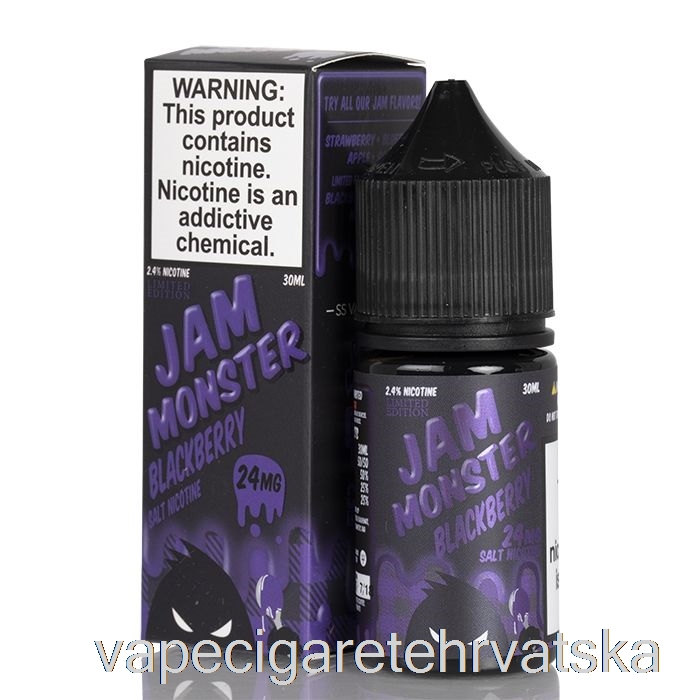 Vape Hrvatska Kupina - Pekmez Monster Salts - 30ml 24mg